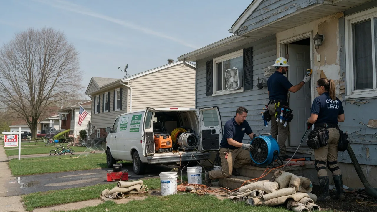 Flood Cleanup in New Leipzig, ND near me