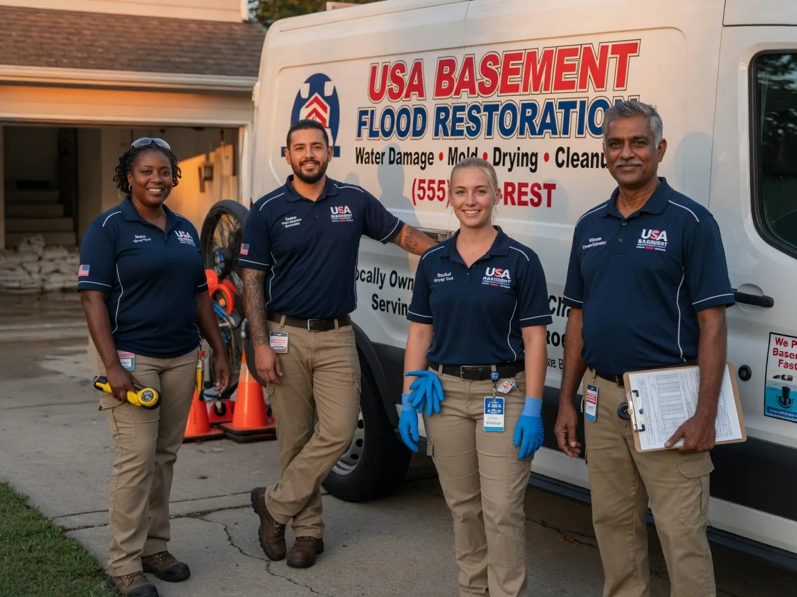 Basement Flood Cleanup company in New Leipzig, ND