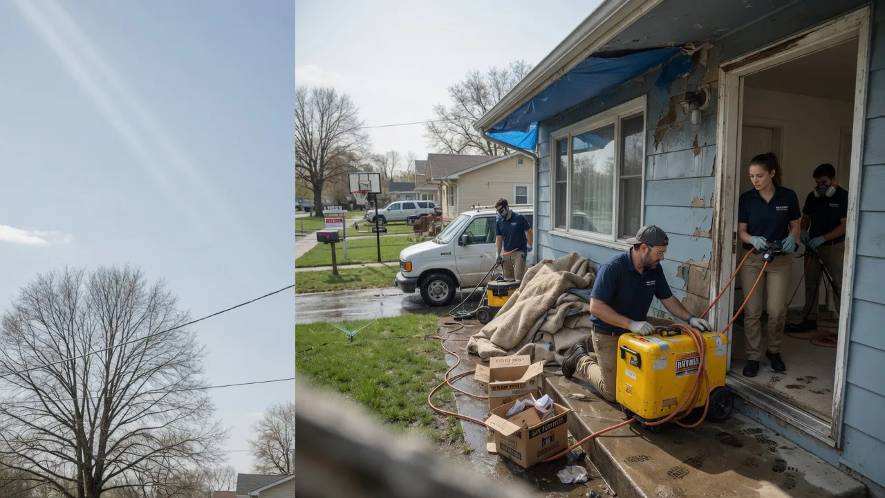 Basement Flood Cleanup in New Leipzig, ND near me